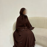 ABAYA MARYAM CHOCOLAT