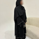 ABAYA MARYAM NOIR