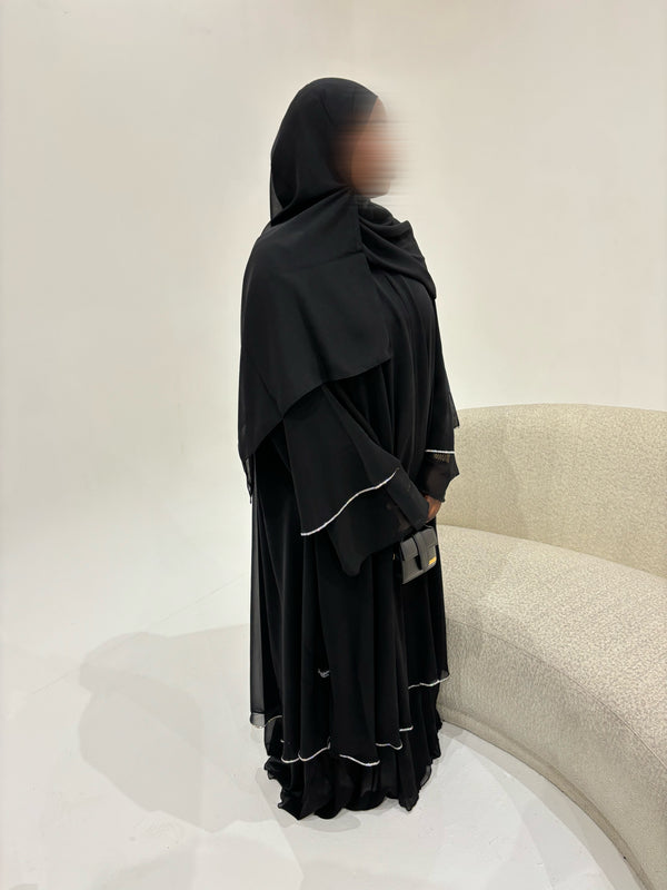 ABAYA MARYAM NOIR