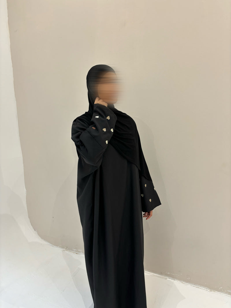 ABAYA SYRA NOIR T2