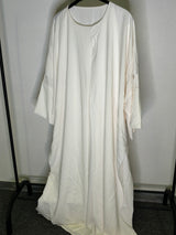 Abaya classy blanc t1