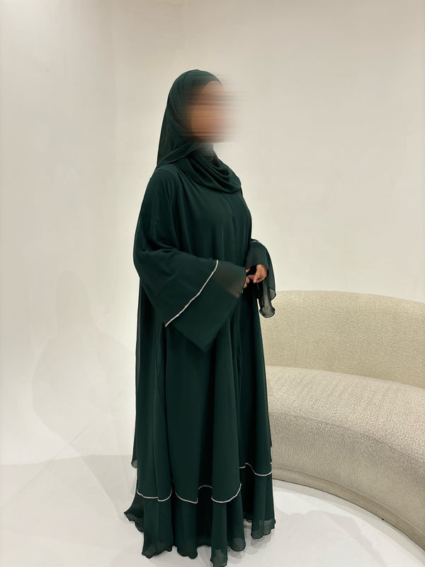 ABAYA MARYAM VERT