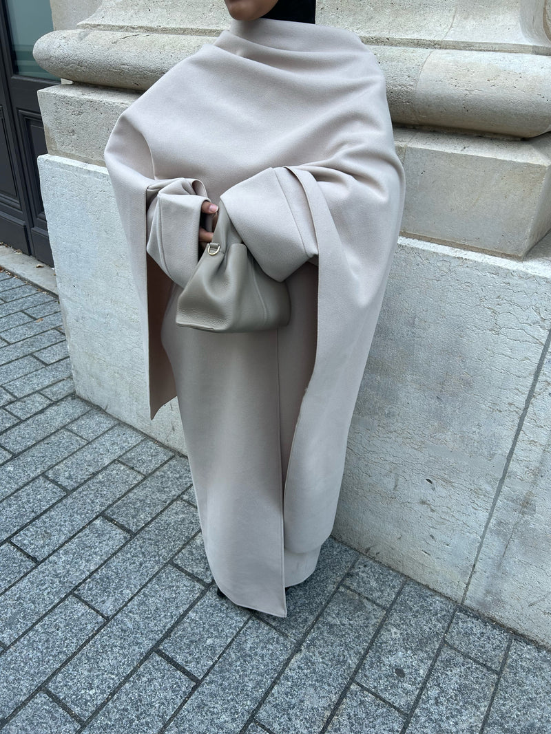 MANTEAU LEYA BEIGE