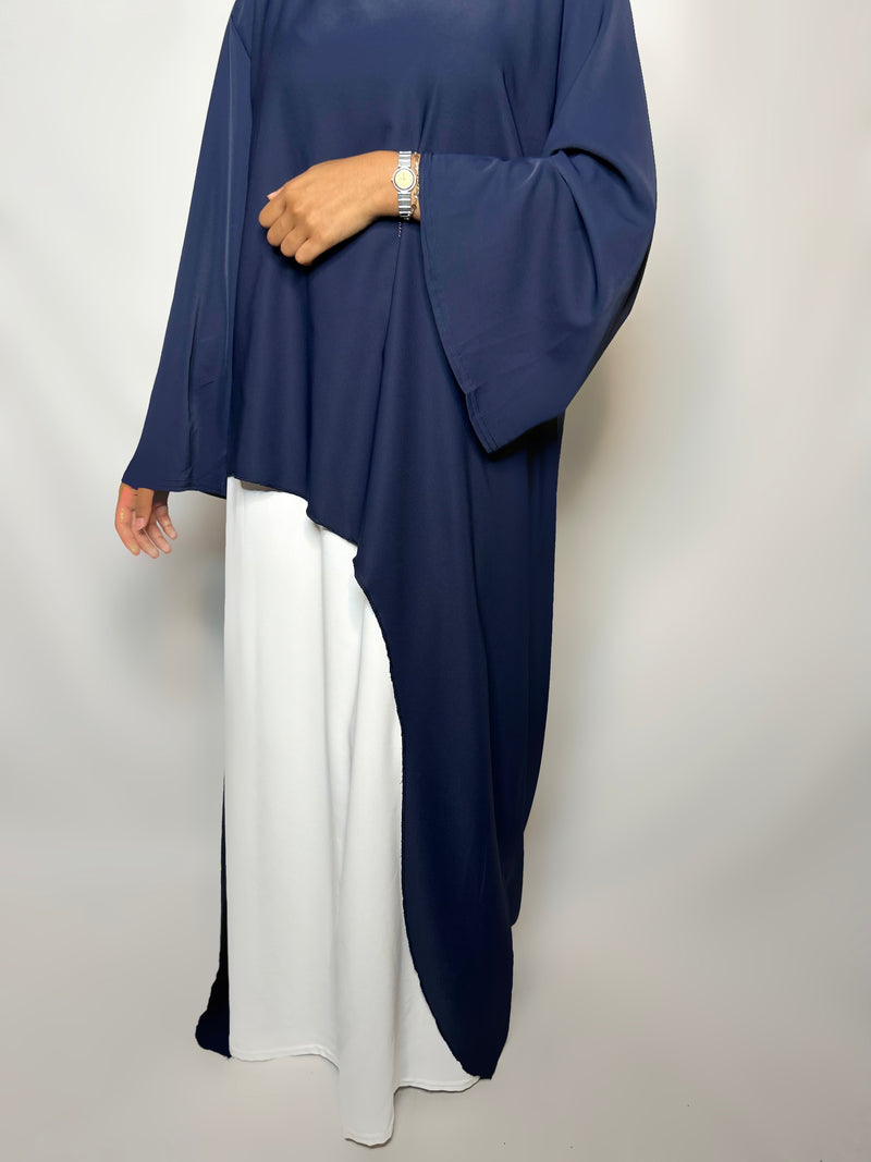 ABAYA BI COLOR BLEU NUIT