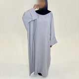 ABAYA IMANY GRIS CLAIR