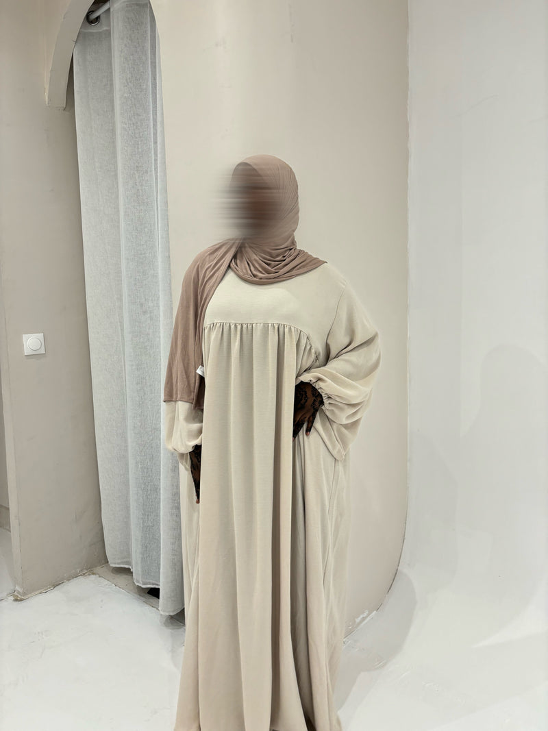 ABAYA JAZZ BEIGE T2