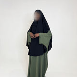 ABAYA SAOUDIENNE KAKI