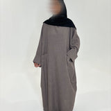 ABAYA IMANY TAUPE