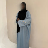 ABAYA SYRA BLEU CIEL T2