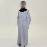 ABAYA IMANY GRIS CLAIR