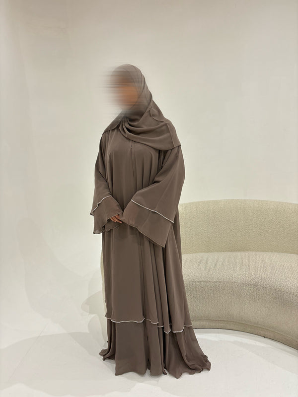 ABAYA MARYAM TAUPE