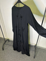 Abaya dubai noir t1