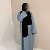 ABAYA SYRA BLEU CIEL T2