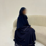 ABAYA MARYAM BLEU NUIT