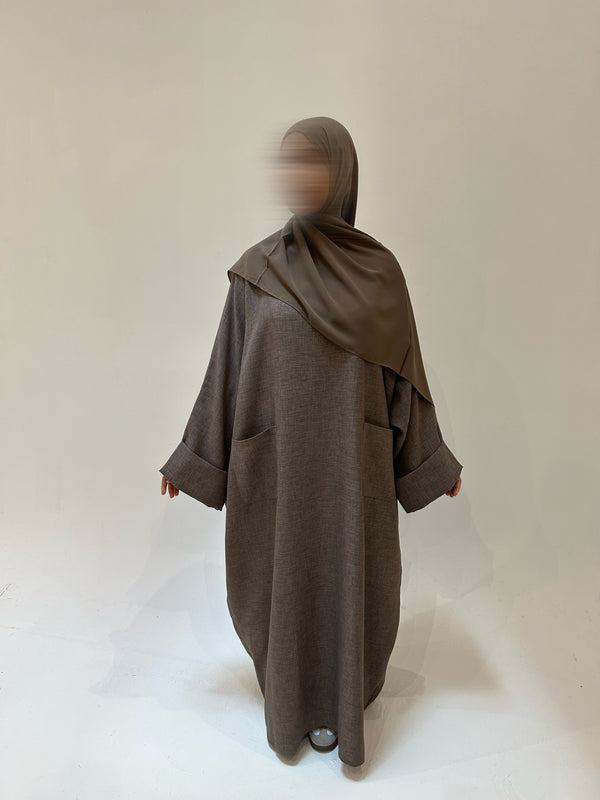 ABAYA IMANY TAUPE