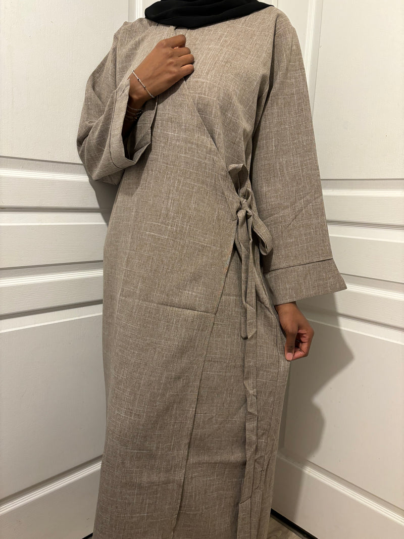 ABAYA NIYA TAUPE