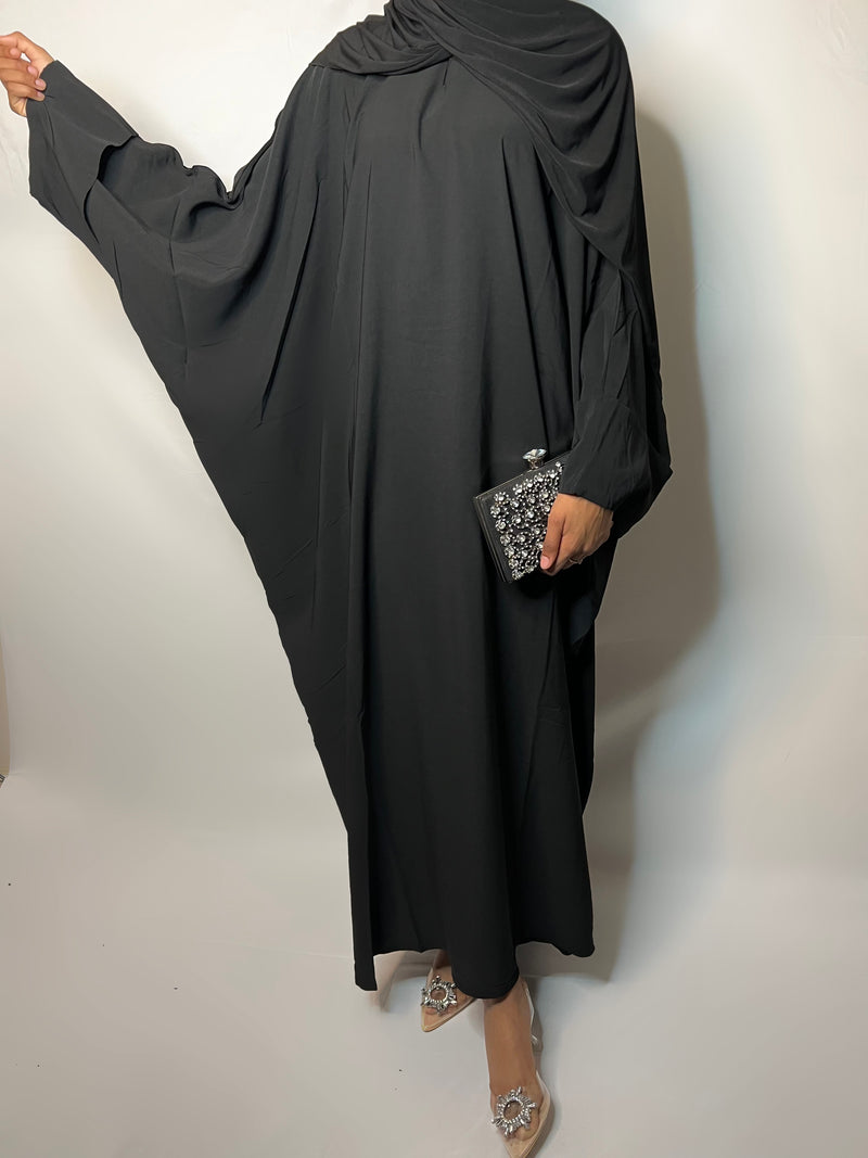 ABAYA SAOUDIENNE NOIR T2