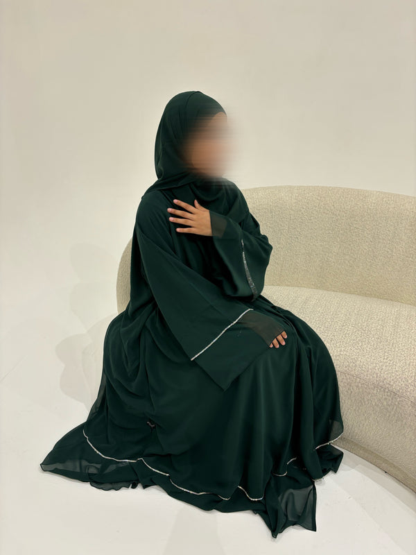 ABAYA MARYAM VERT