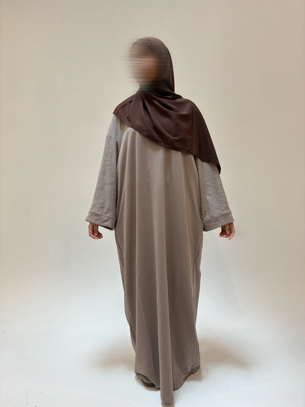 ROBE T-SHIRT TAUPE T2