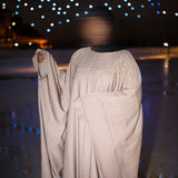 ABAYA DUBAÏ FARASHA TAUPE