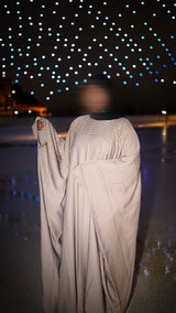 ABAYA DUBAÏ FARASHA TAUPE