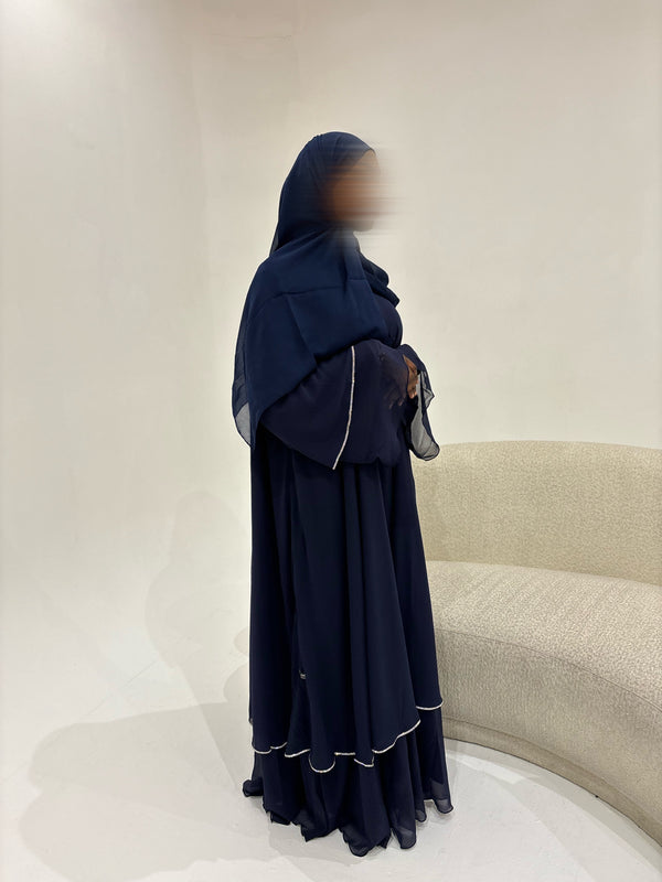 ABAYA MARYAM BLEU NUIT