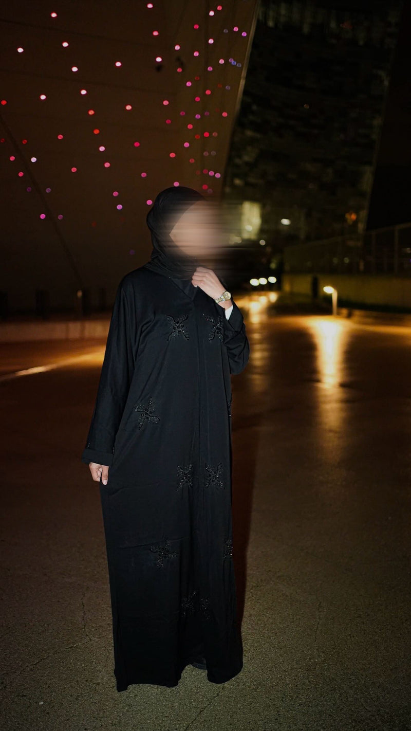 ABAYA DUBAÏ NOIR