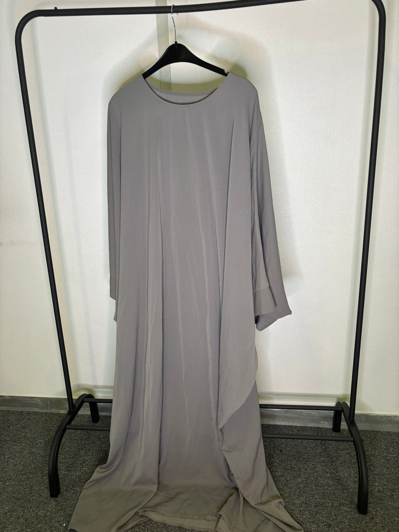 Abaya farasha gris t2