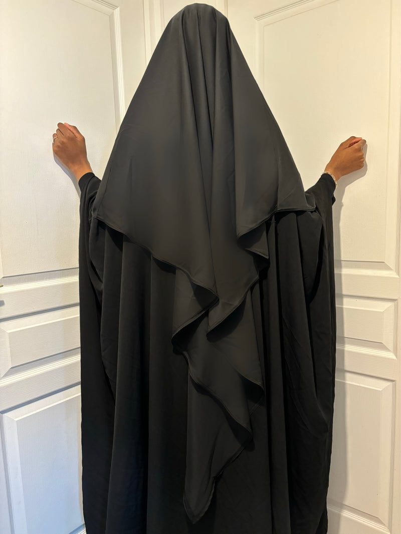 MAXI KHIMAR MEDINE NOIR